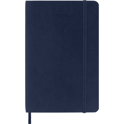 MOLESKINE Agenda de poche 2026, semainier, P/A6, bleu