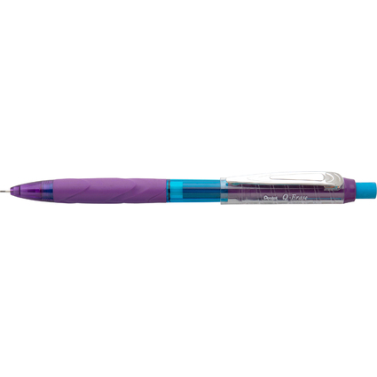 Pentel Porte-mines Q-Erase, 0,7 mm, violet/bleu