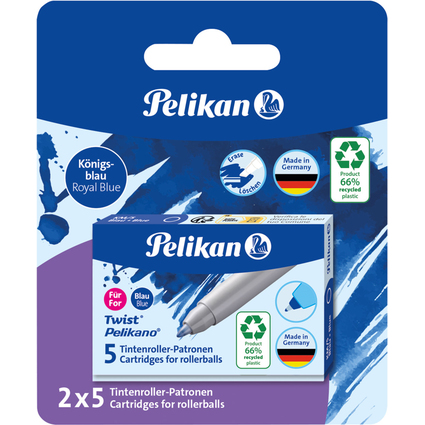 Pelikan Cartouche d'encre co pour roller Pelikano/Twist