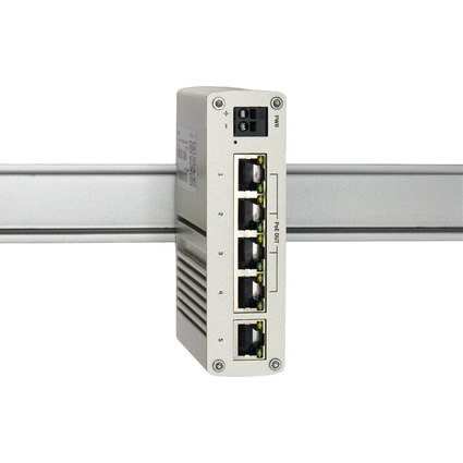 W&T Switch industriel Gigabit Ethernet PoE, 5 ports