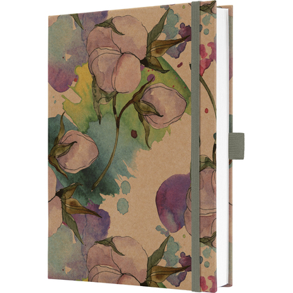 sigel Carnet de notes Jolie Pure "Cottonflowers", A5, lign