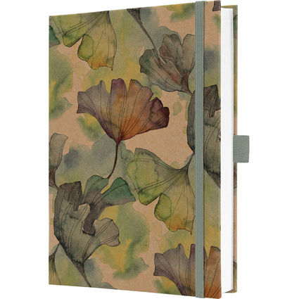 sigel Carnet de notes Jolie Pure "Ginkgo", A5, lign