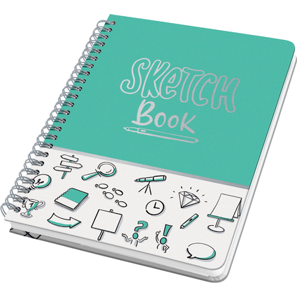 sigel Carnet de notes  spirale Jolie "SKETCH Book", A5