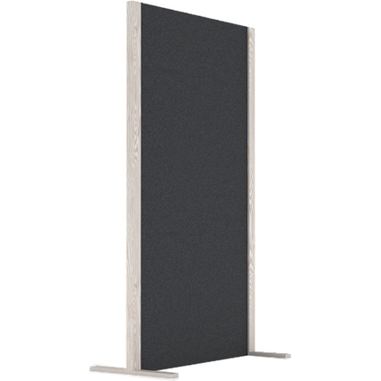 magnetoplan Cloison acoustique Wood Series, single, gris