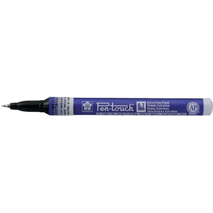 SAKURA Marqueur permanent Pen-Touch UV Extra Fin, bleu uv