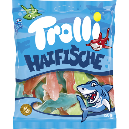 Trolli Bonbon glifi aux fruits REQUINS, 150 g