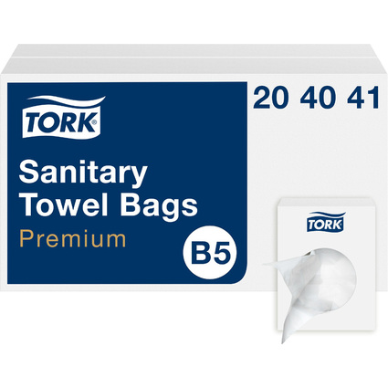 TORK Sachet hyginique en PE-HD, systme B5, blanc