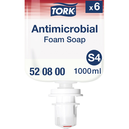 TORK Savon mousse pour dcontamination des mains, 1.000 ml