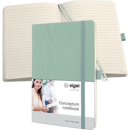 sigel Carnet de notes Conceptum, A5, lign, vert menthe