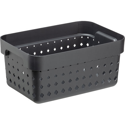 NHG Bac de rangement SEOUL BASKET S, noir