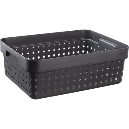 NGH Bac de rangement SEOUL BASKET M, noir