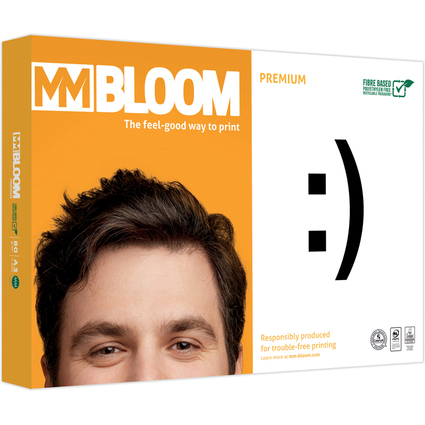 BLOOM Papier multifonction PREMIUM, A3, 80 g/m2, blanc