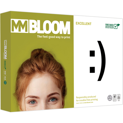 BLOOM Papier multifonction EXCELLENT, A4, 80 g/m2, blanc