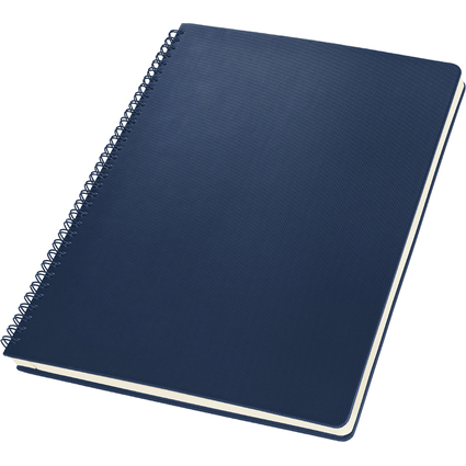 sigel Cahier  spirale Conceptum, A4, quadrill, bleu fonc