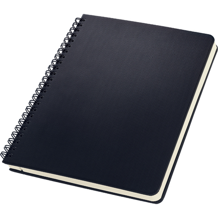 sigel Carnet  spirale Conceptum, A5, quadrill, noir