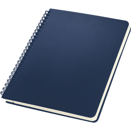 sigel Cahier  spirale Conceptum, A5, quadrill, bleu fonc