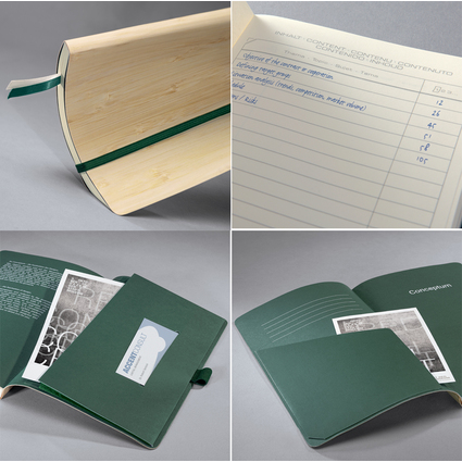 sigel Carnet Conceptum Nature Edition, A5, bambou, pointill