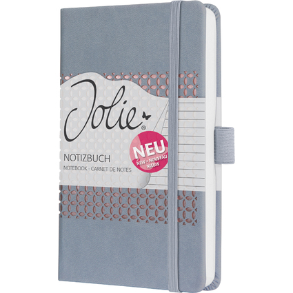 sigel Carnet Jolie Impress, similicuir, A6, gris