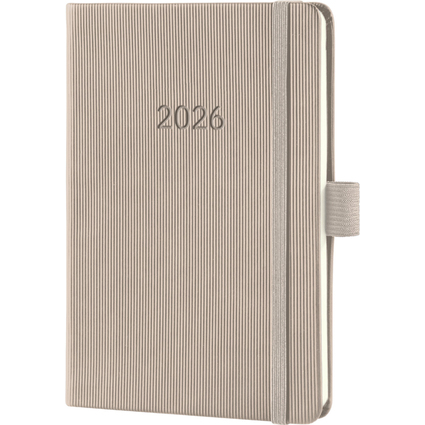sigel Agenda de poche Conceptum 2026, env. A6, taupe