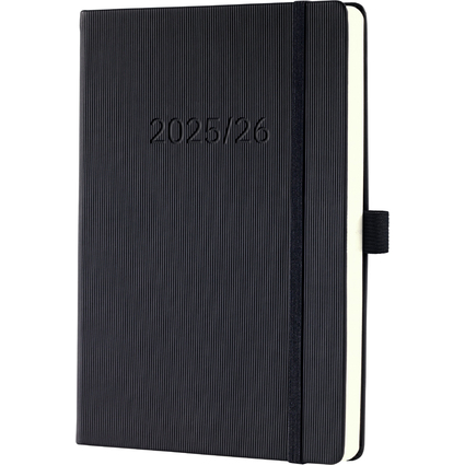 sigel Agenda planning Conceptum 2025/2026, env. A5, noir