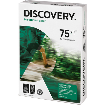 Discovery Papier multifonction, format US, 75 g/m2, blanc