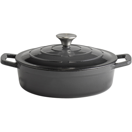 APS Cocotte avec couvercle 5STARS, 2,5 litres, anthracite