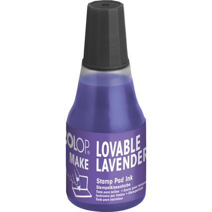 COLOP Encre pour tampon MAKE, 25 ml, lovable lanvender