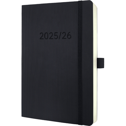 sigel Agenda planning Conceptum 2025/2026, env. A5, noir