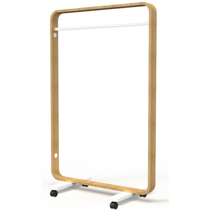 ALBA Vestiaire "BOX", mobile, (H)1.550 mm, bois / blanc