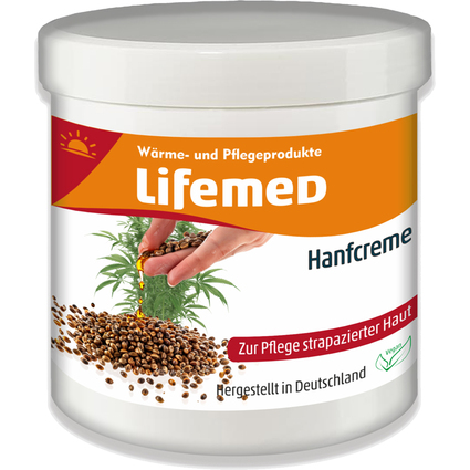 Lifemed Crme de chanvre, pot de 250 ml