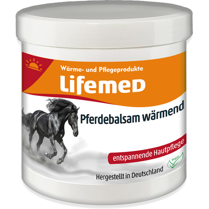 Lifemed Baume du cheval, chauffant, pot de 250 ml