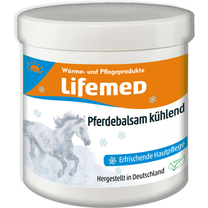 Lifemed Baume du cheval, rafrachissant, pot de 250 ml