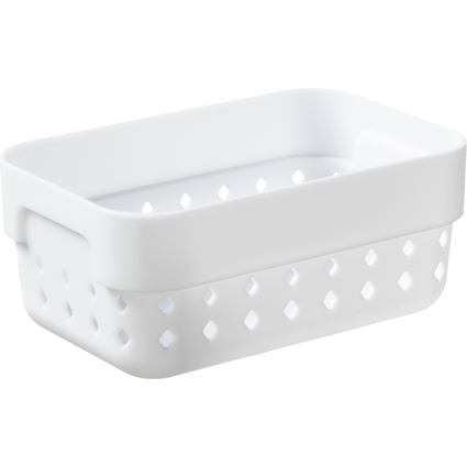 NHG Corbeille de rangement SEOUL ORGANIZER S, blanc