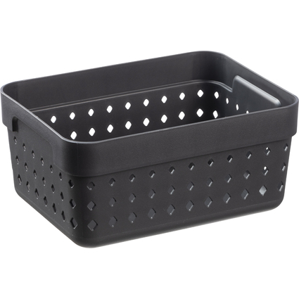 plast team Corbeille de rangement SEOUL ORGANIZER L, noir