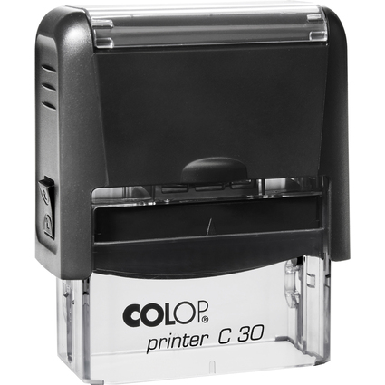 COLOP Tampon pour texte Printer C30, 5 lignes, noir