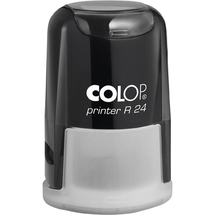 COLOP Tampon pour texte Printer R24, rond, noir