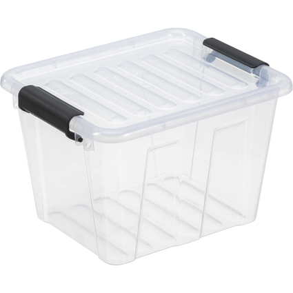 plast team Bote de rangement HOME BOX, 3 L, transparent