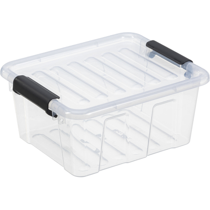 plast team Bote de rangement HOME BOX, 2 L, transparent