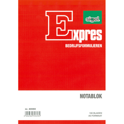 Expres Notablok, A5 staand, 100 vel