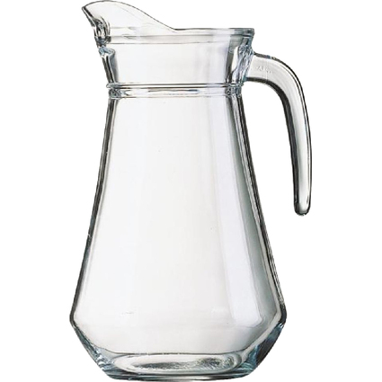 Esmeyer Arcoroc Carafe en verre ARC, sans couvercle, 1 l