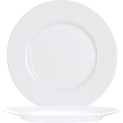 Esmeyer Arcoroc Assiette plate EVERYDAY, 245 mm, blanc