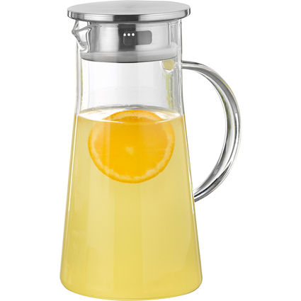 Esmeyer Carafe en verre PORTO, avec poigne, 1 litre