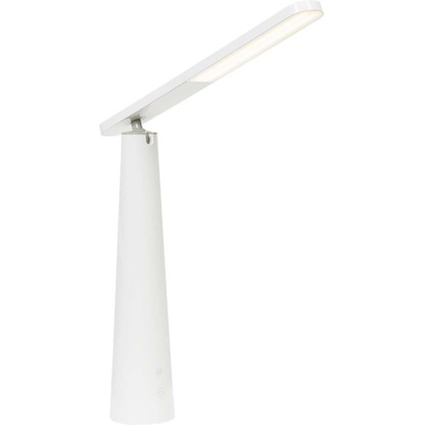 ALBA Lampe de bureau LED rechargeable "LEDTUBE", blanc