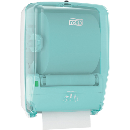 TORK Distributeur d'essuie-mains PERFORMANCE, turquoise