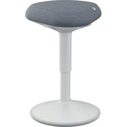 LEITZ Tabouret "assis" Ergo actif, assise confort,gris clair