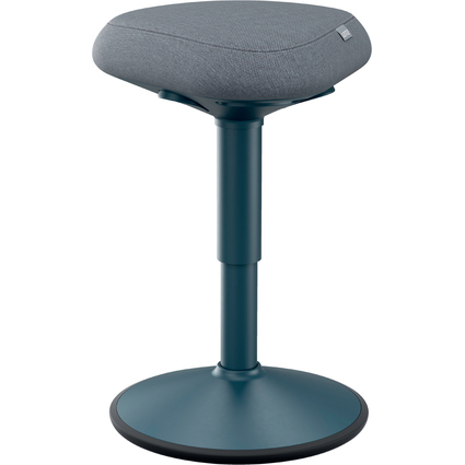 LEITZ Tabouret "assis" Ergo actif, assise confort,gris fonc