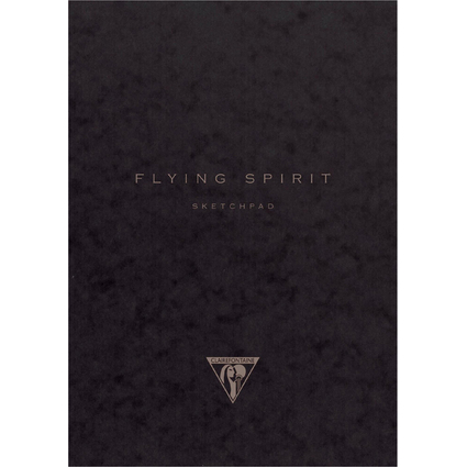 Clairefontaine Cahier de dessin FLYING SPIRIT, 190 x 250 mm