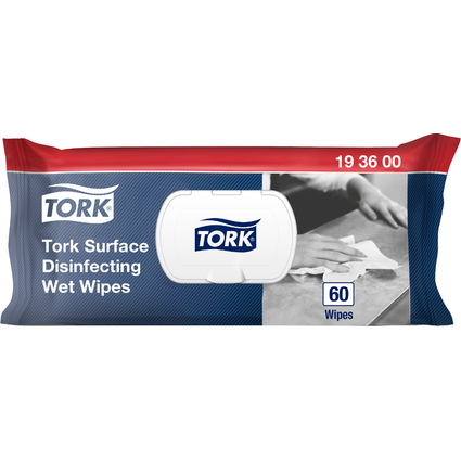 TORK Lingette dsinfectante pour surfaces, 180 x 200 mm