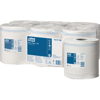 TORK Rouleau nettoyant multi-usage, 1 couche, 300 m, blanc