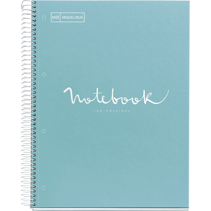 MIQUELRIUS Cahier  spirale "Notebook EMOTIONS", A4, bleu